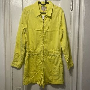 Bonpoint Lemon Yellow Kids Jumpsuit size S